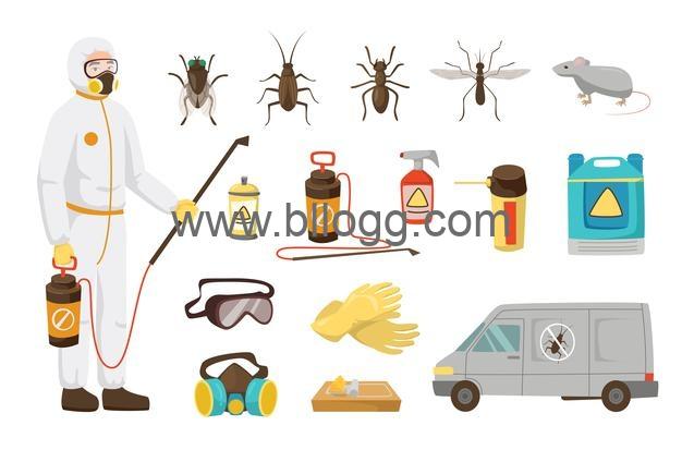 pest control Helpful Tips that can stop the Growth of the Pests pest control service worker kids illustrations set 74855 19866